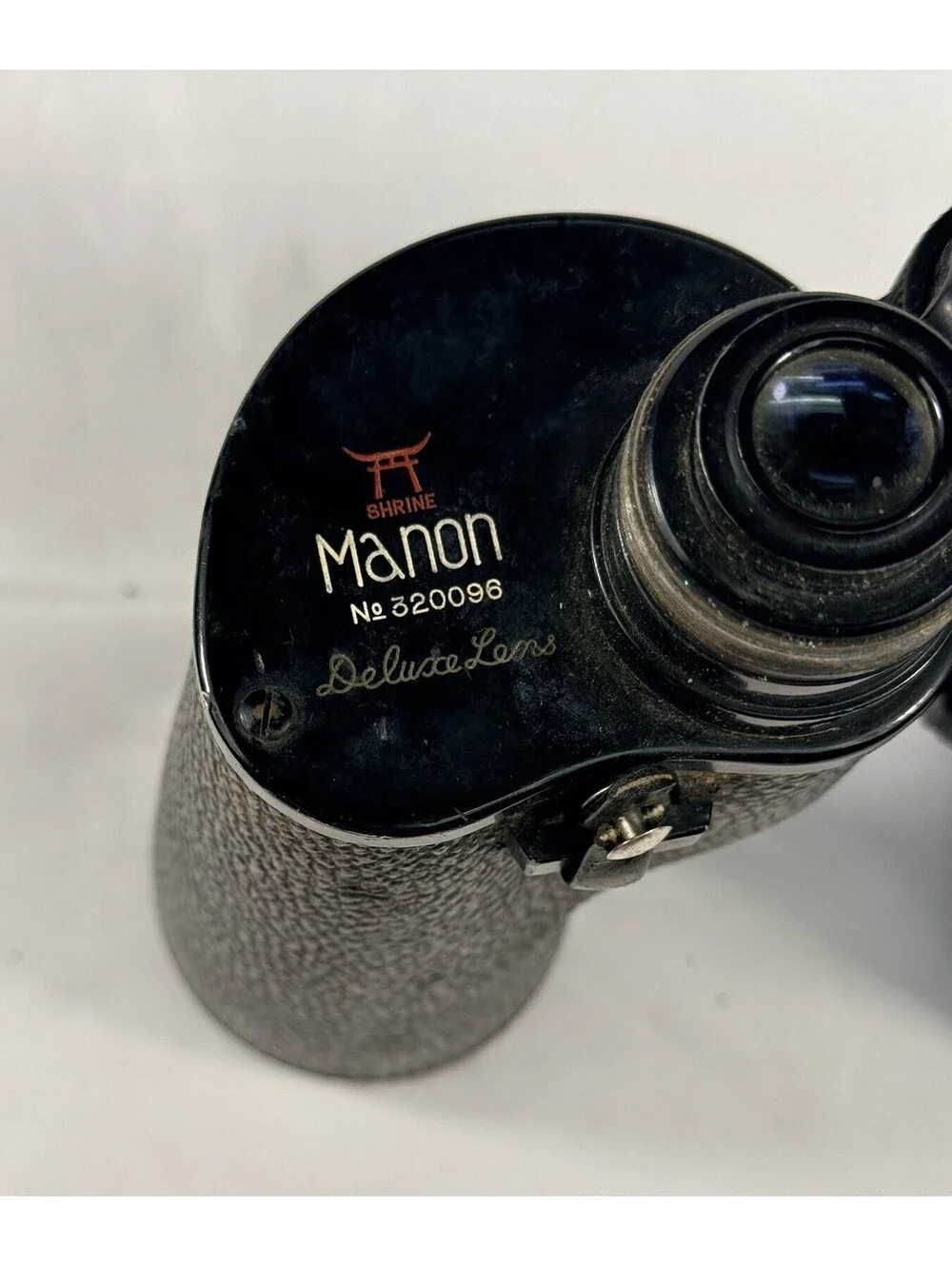 Vtg Shrine Manon 10x50 Binoculars Deluxe Japan Field 5.5 #320096 288ft at 1000 Y